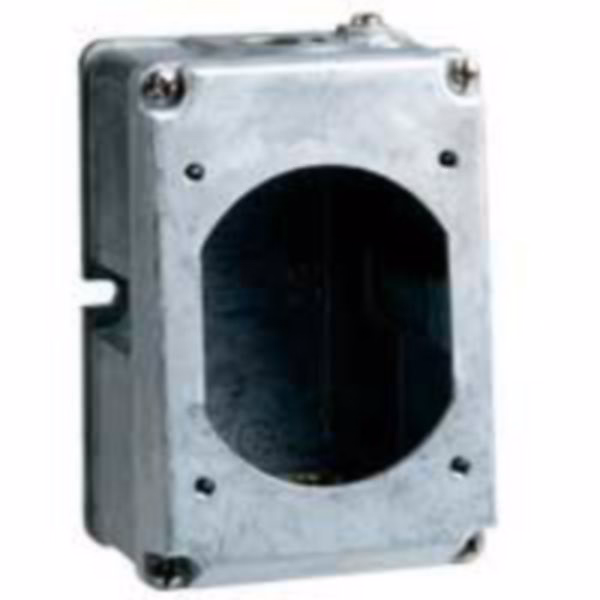 Boîtier réversible simple Hypra pour prise 3P+T et 3P+N+T IP44 16A – métal, LEGRAND