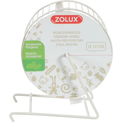 Roue métal pour le petit rongeur coloris beige Zolux – 14 cm