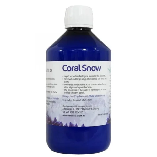 Nourriture pour coraux, Korallen-Zucht Coral Snow - 500ml