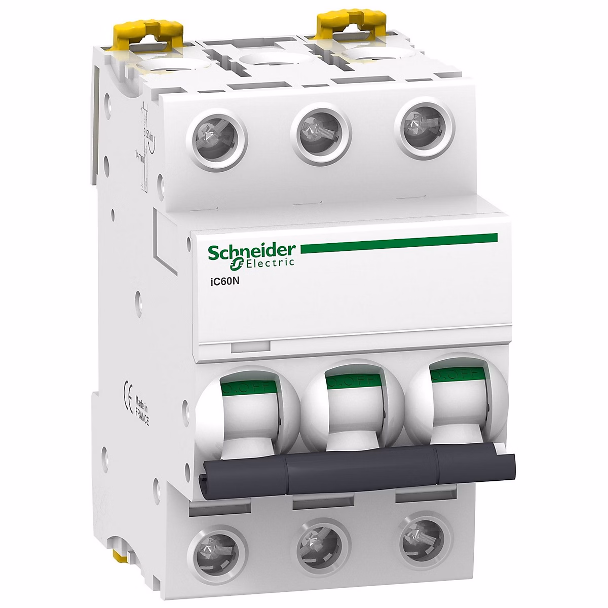 A9f75303 – Disjoncteur Courbe D Triphasé 3a, 3p, 50ka, à Vis, Schneider Electric Acti9 Ic60n
