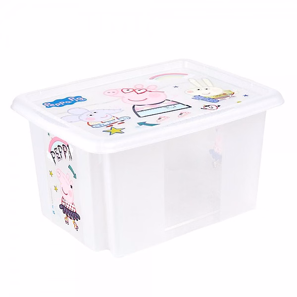Boîte de rangement pour enfants Peppa Pig – 15 Litres