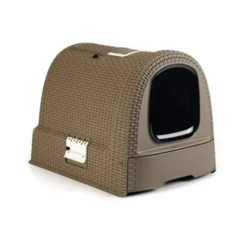 Maison de toilette pour chat Curver® beige