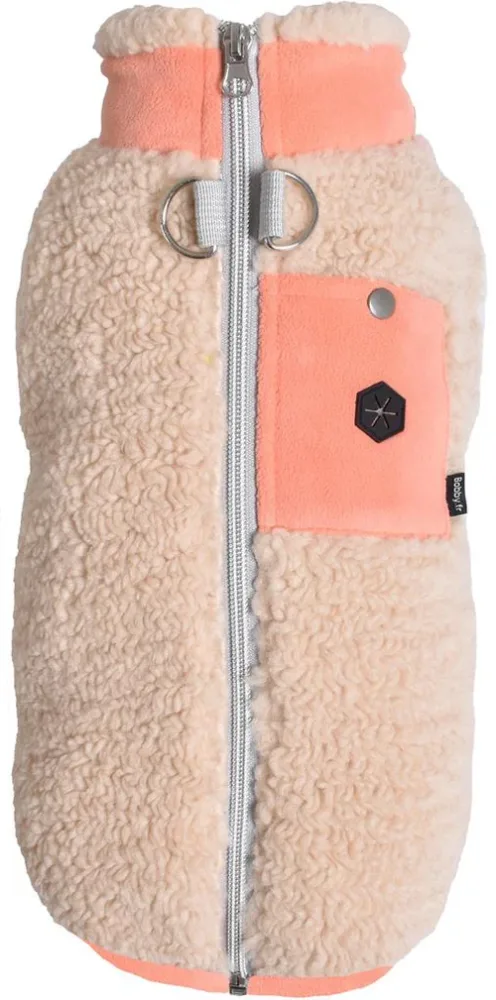 Pull pour chien coloris orange Bobby Alpaga - Taille 26XS