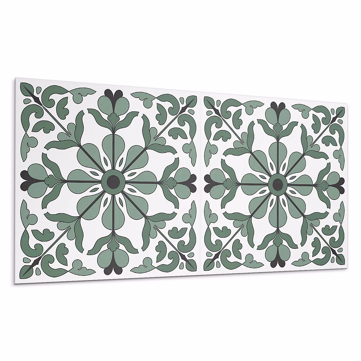 Carreaux De Vinyle Wallfluent 40 × 20 cm Motif À Chevrons 10 pièces