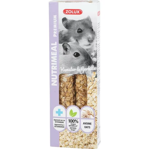 Sticks à l’avoine pour hamster et gerbilles Zolux Nutrimeal - 110 g