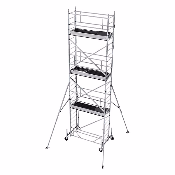 Echafaudage roulant alu – Hauteur de travail max 8.00m, EC620T