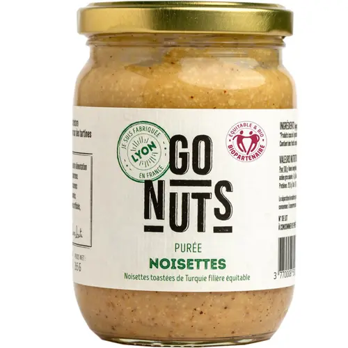 Purée de noisettes grillées Go nuts - 265 g
