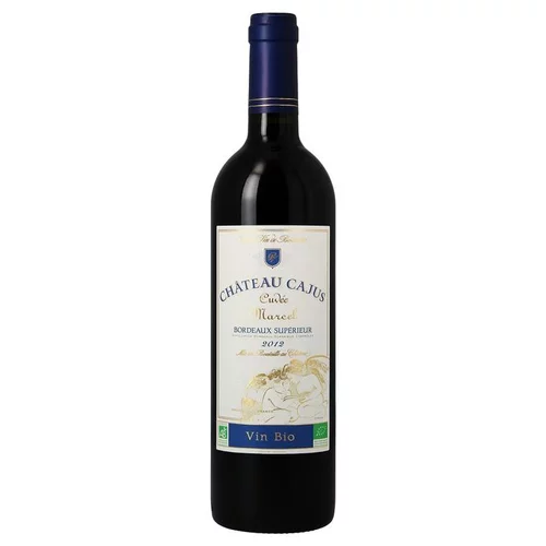 Bordeaux AOC cuvée des anges rouge bio Château Cajus - 75 cl