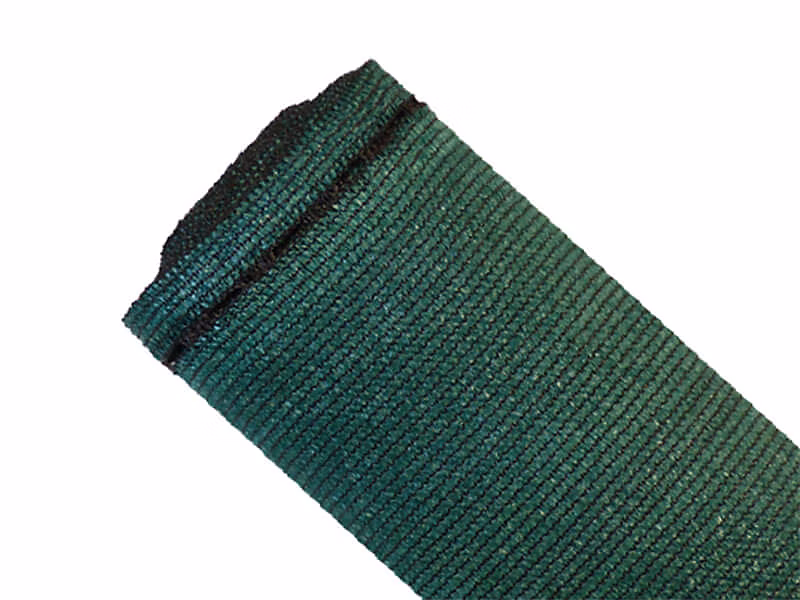 Brise | vue 90% – Vert/noir – 185gr/m² – Boutonnières Vert/Noir 2m x 10m
