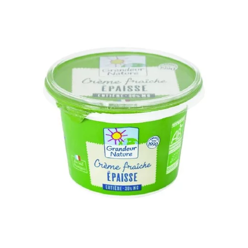 Crème fraîche épaisse Grandeur Nature - 20 cl