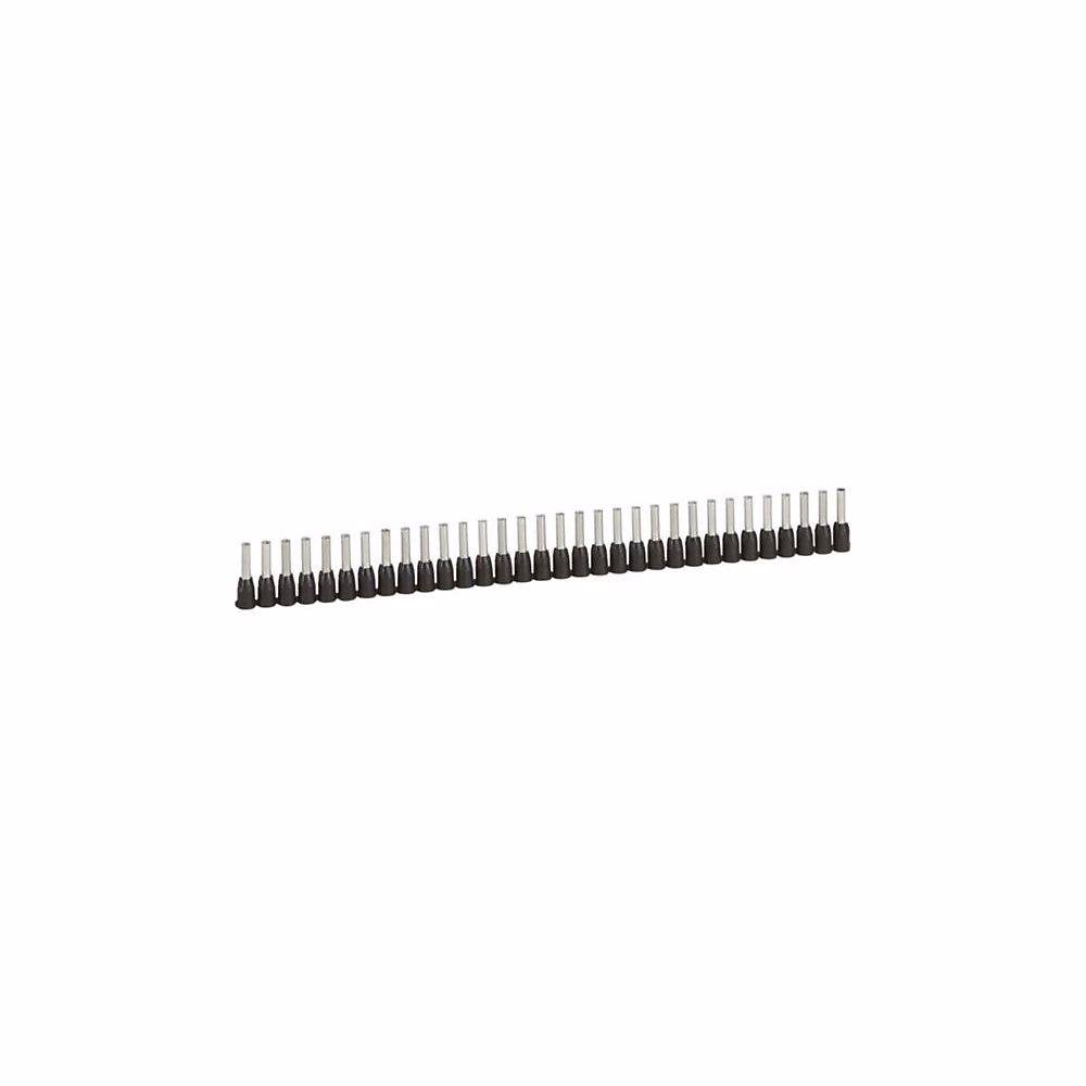embout de cablage – en bande, 1.5 mm2, noir, 40 x 25, – legrand starfix 037664, lot de 1000