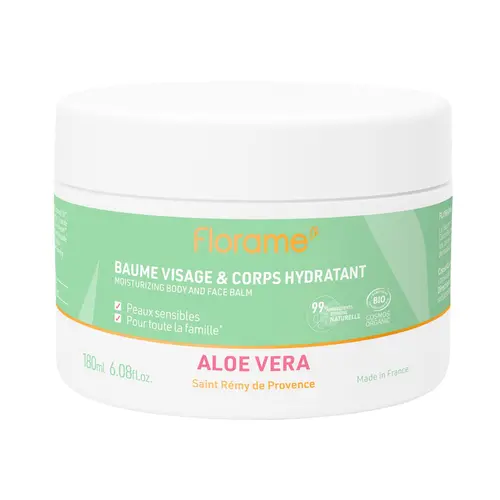 Baume corps et visage aloé vera Florame - 180 ml