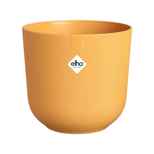 Cache-pot coloris jaune Jazz Elho - Ø 16 cm