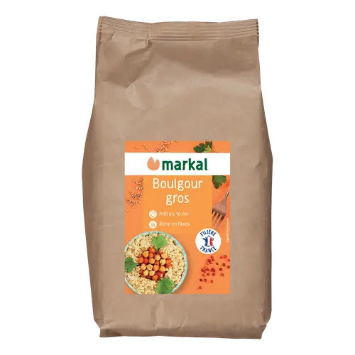 Boulgour gros france bio Markal - 1 kg