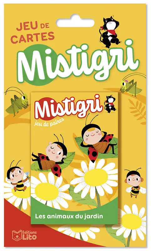 Jeu de cartes "Mistigri" aux Éditions Lito