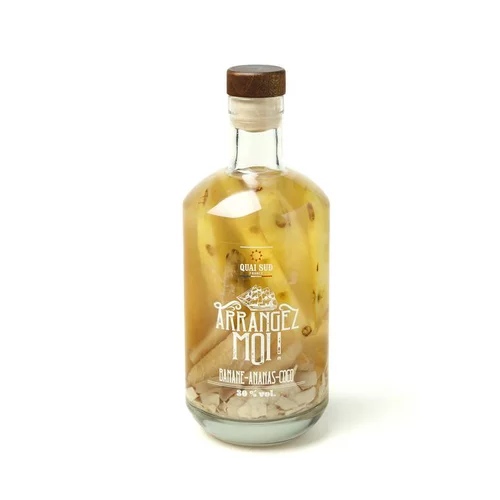 Rhum arrangez moi banane, ananas et coco 70 cl