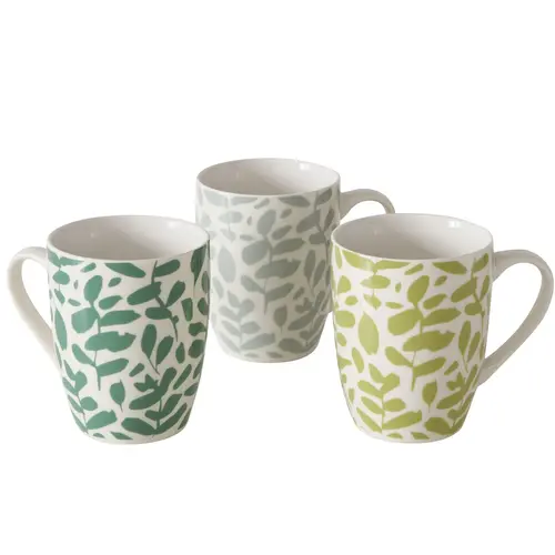 Mug coloris vert Fago - 12 x 8 x 11 cm