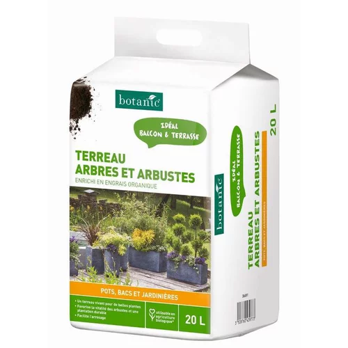 Terreau arbres et arbustes botanic® - 20 L