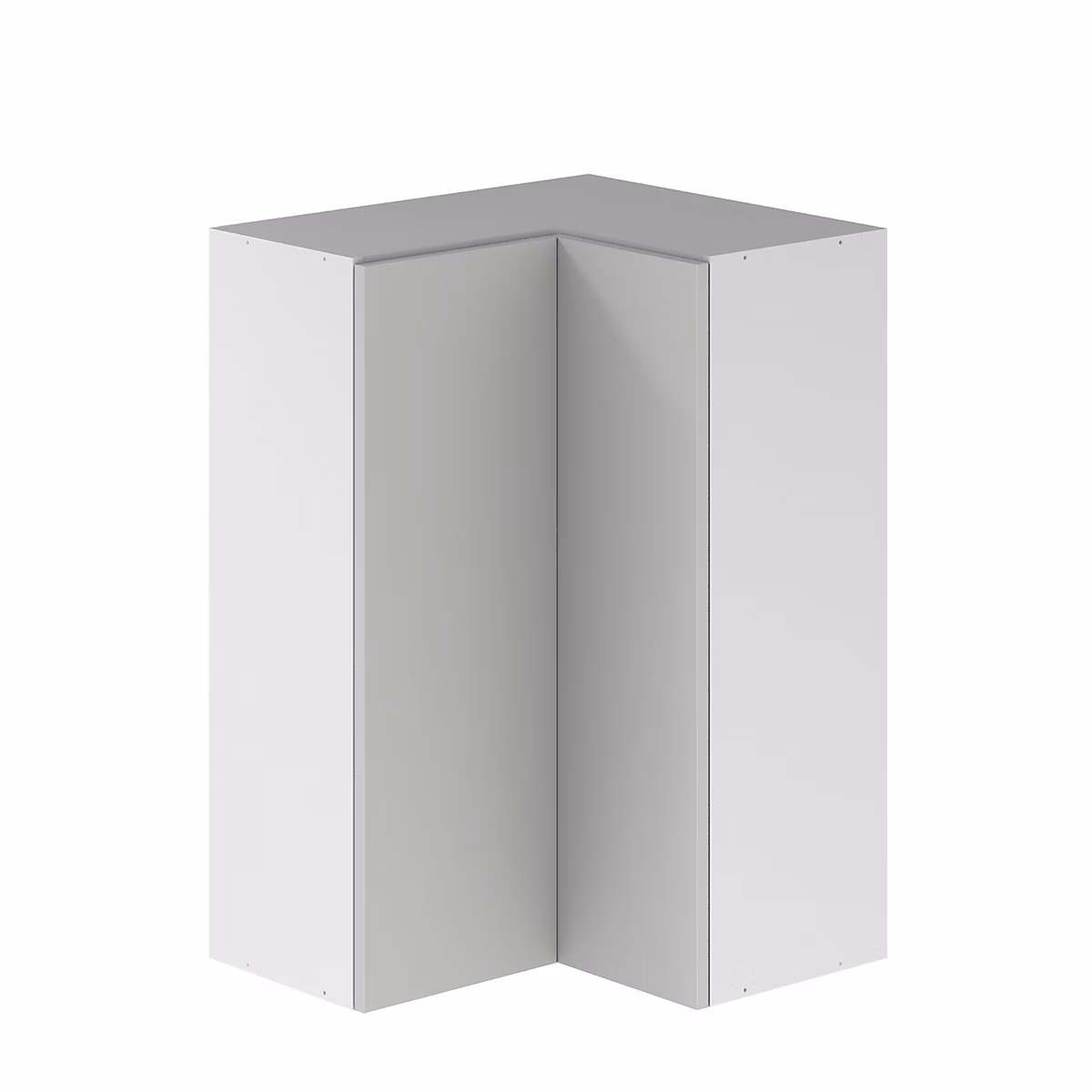Façade de cuisine – Façade de meuble haut d'angle cuisine Palma gris nuage l.30 cm x H.92 cm