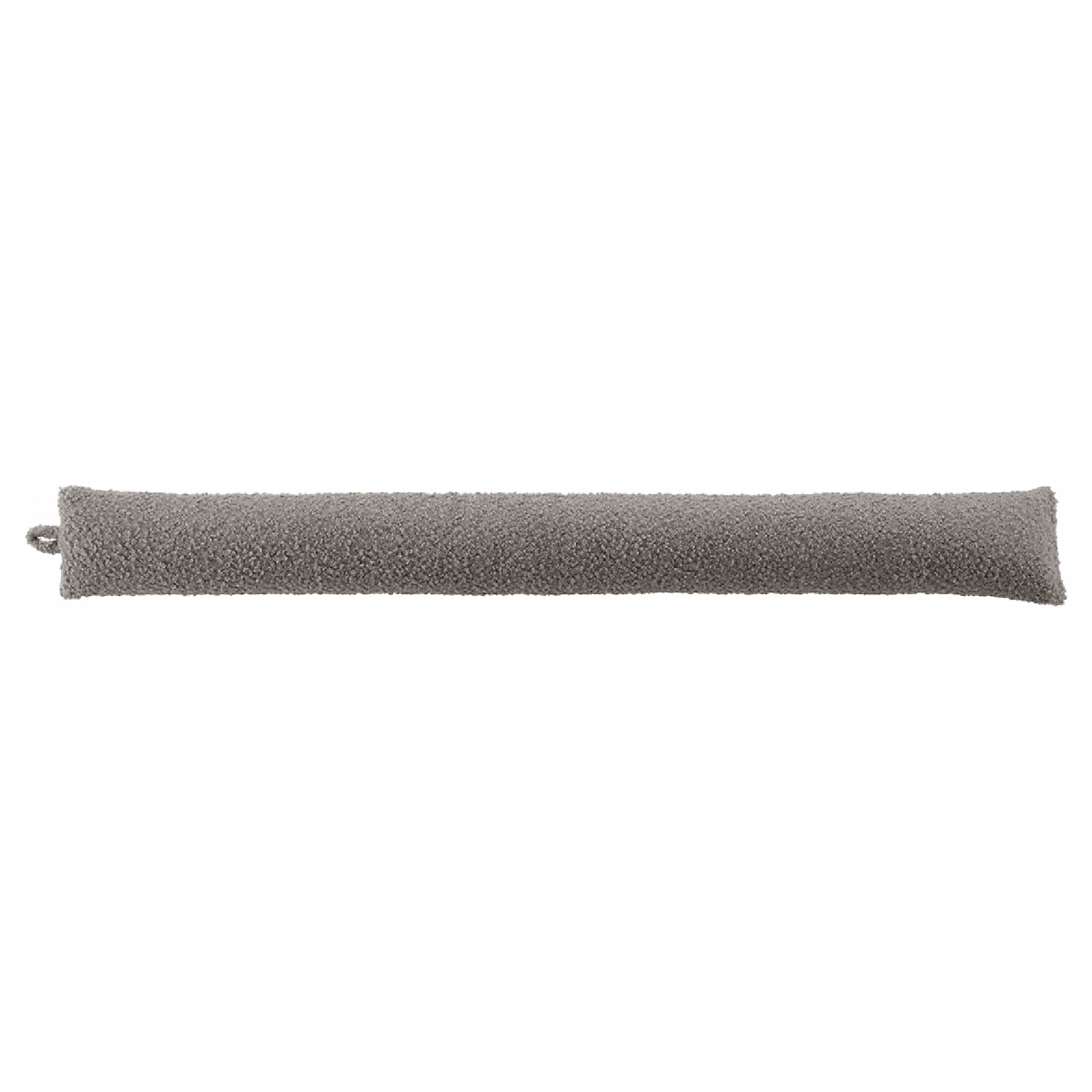 Boudin de Porte imitation fourrure Bouclette Wooly (80 × 10 cm – Gris)