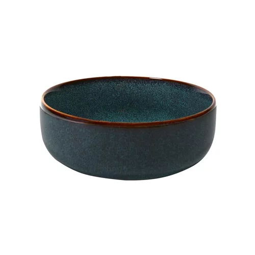Bol coloris bleu en grès réactif Volga - Ø 15 cm