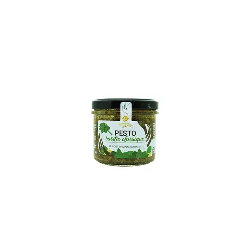 Pesto basilic classique bio - 90 g