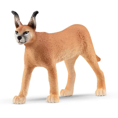 Femelle caracal multicolore Schleich - 11 cm
