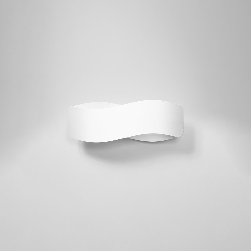 Applique en acier 2 ampoules 4000K – 40 × 12 × 15cm Sollux
