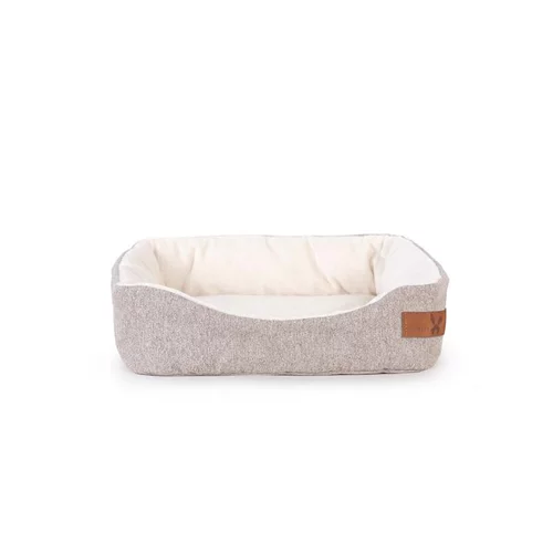 Corbeille douillette pour petit mammifère coloris beige Taille L Bubimex - 34 x 28 x 12,55 x 8 cm