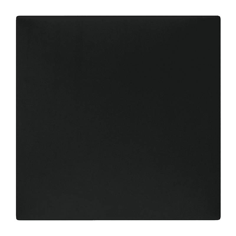 Coussin mural velours noir – 30 × 30