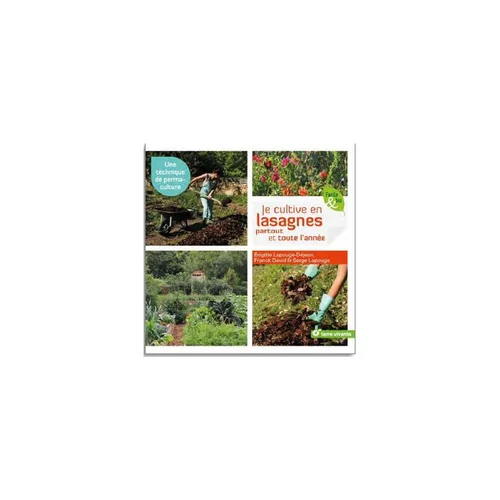 Livre Je cultive en lasagnes partout et toute l'année Éds Terre Vivante - 118 pages