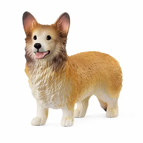 Figurine Schleich® Chien Welsh Corgi - 5,8 x 2,4 x 3,2 cm