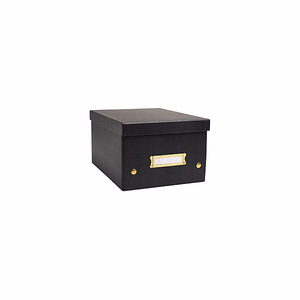 Boîte en Carton Taille moyenne Neo Deco A4+ – Noir