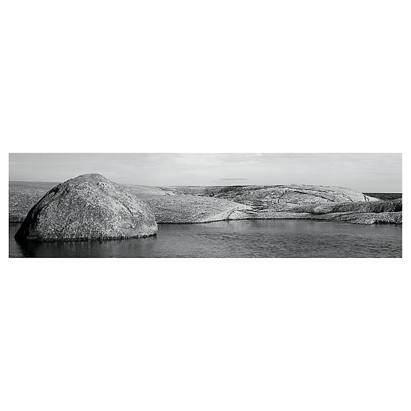 Brise vue imprimé ARCHIPEL paysage – H.0.8 x L.3 m, 100% occultant, Made in France par Scenolia + kit de fixation offert