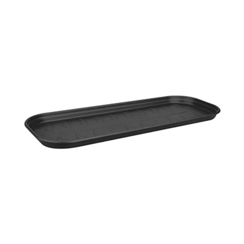Soucoupe noire taille L pour plateau de culture 18,8 x 50,9 cm