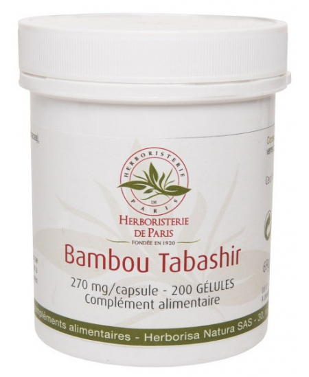 Fenioux - Bambou Tabashir - 200 Gélules