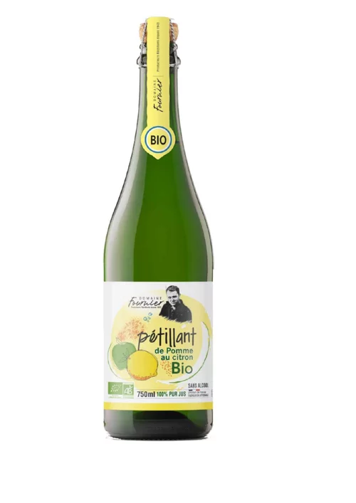 Pétillant pomme citron bio Domaine Fournier - 75 cl