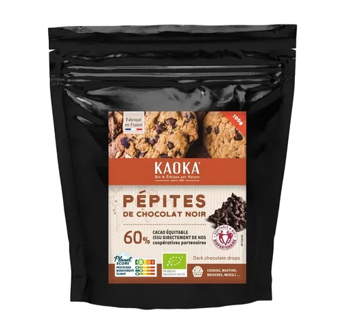 Sachet de Pépites de Chocolat noir 50% - 100 gr