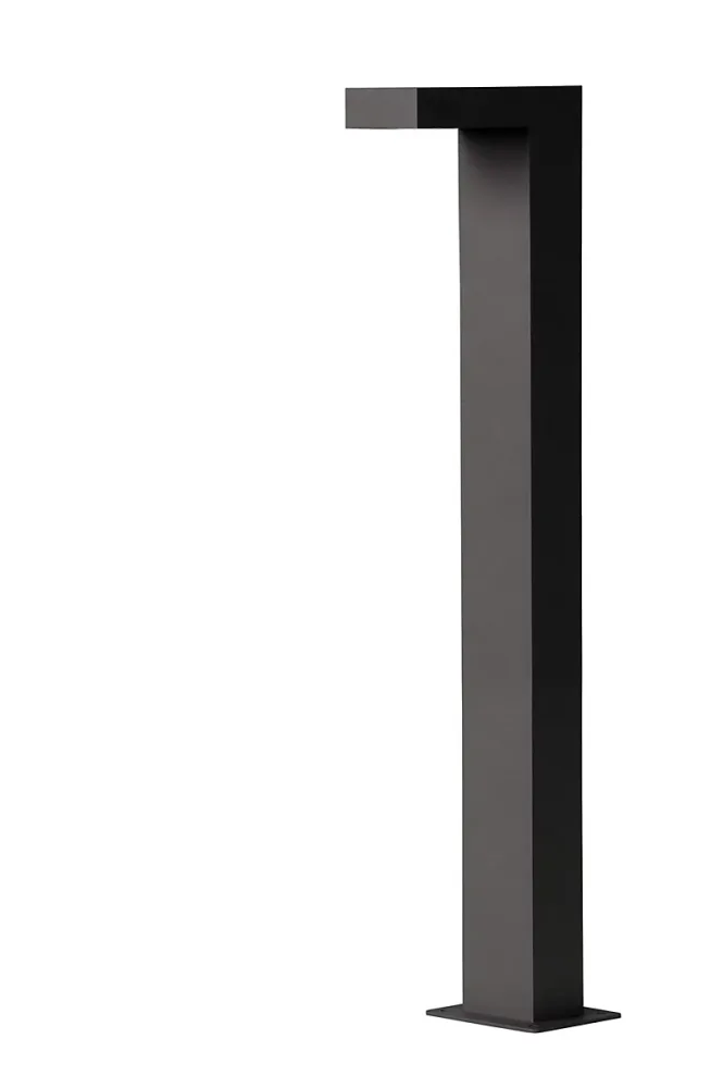 Borne extérieur TEXAS en aluminium avec LED intégré – Anthracite | Lucide