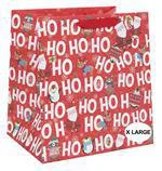 Sac cadeau cartonné motif Noël Pictura très grand modèle XL