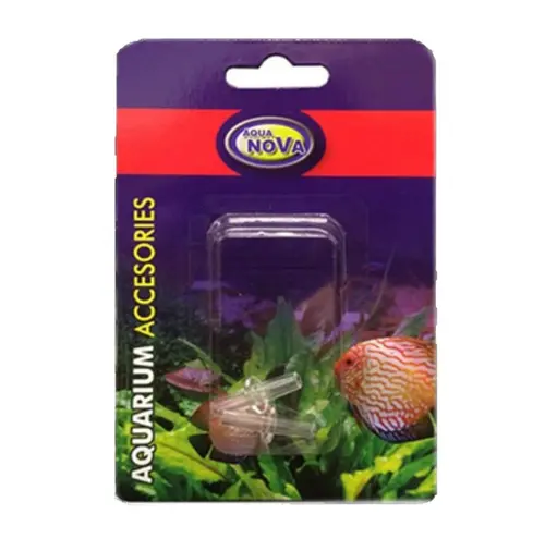 Connecteur de tuyaux Ø 4/6mm lot de 2 AQUA NOVA