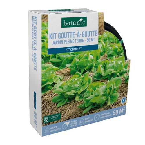 Kit gravitaire 50 m°2 botanic® - Kit goutte à goutte pour jardin pleine terre