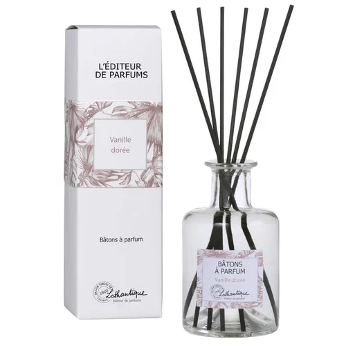 Bâtons à Parfum Vanille Dorée – 200 ml