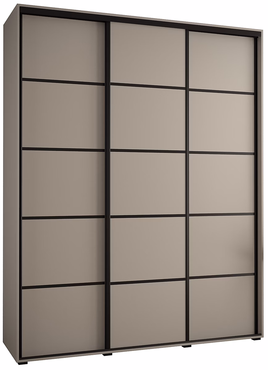 Armoire Dakota 4 a portes coulissantes 190/45/235 – 3 portes
