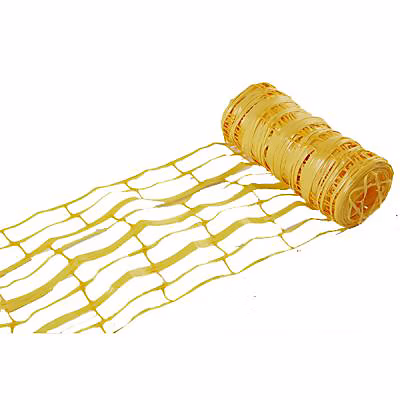 Traitement et évacuation des eaux – Grillage avertisseur Fitt en PVC coloris jaune L.25 m x l.30 cm Fitt