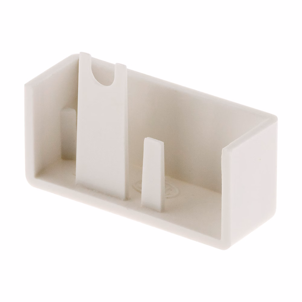 Embouts pour moulure 30 × 10mm blanc lot de 4