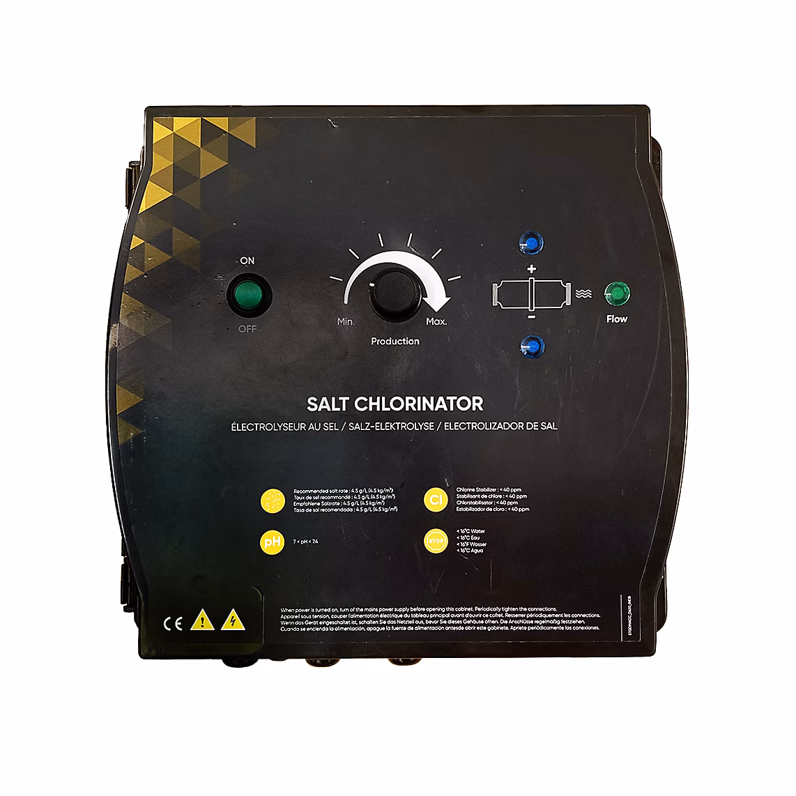Traitement de l'eau de piscine – Electrolys Dinotec Access 40M3