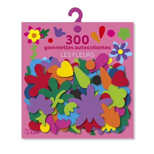 Lot de gommettes "Les fleurs"