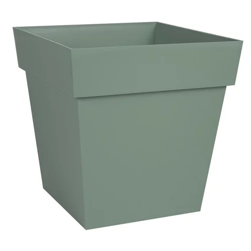 Pot carré vert laurier Eda Toscane - 32 x 32 x 32 cm