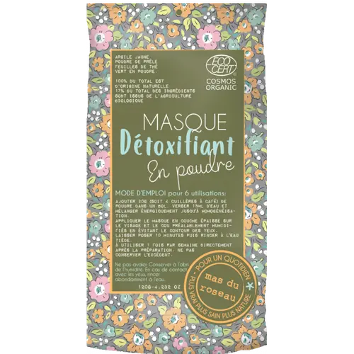 Masque détoxifiant en poudre Mas du Roseau - 120 g
